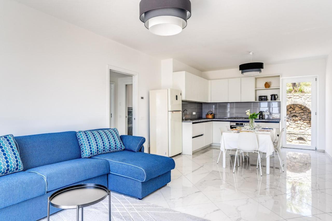 Villa Rusinella Minimalist Retreat With Sea Views Massa Lubrense Exteriör bild