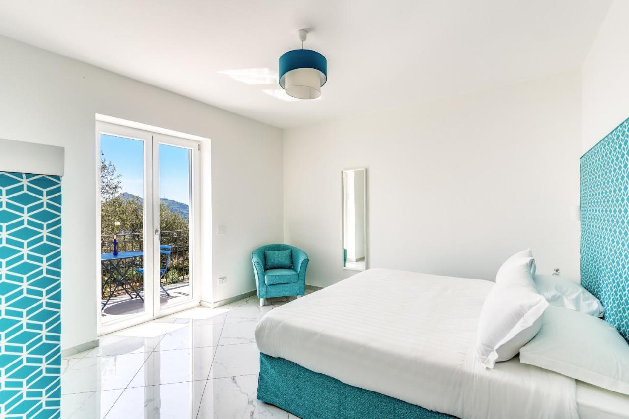 Villa Rusinella Minimalist Retreat With Sea Views Massa Lubrense Exteriör bild