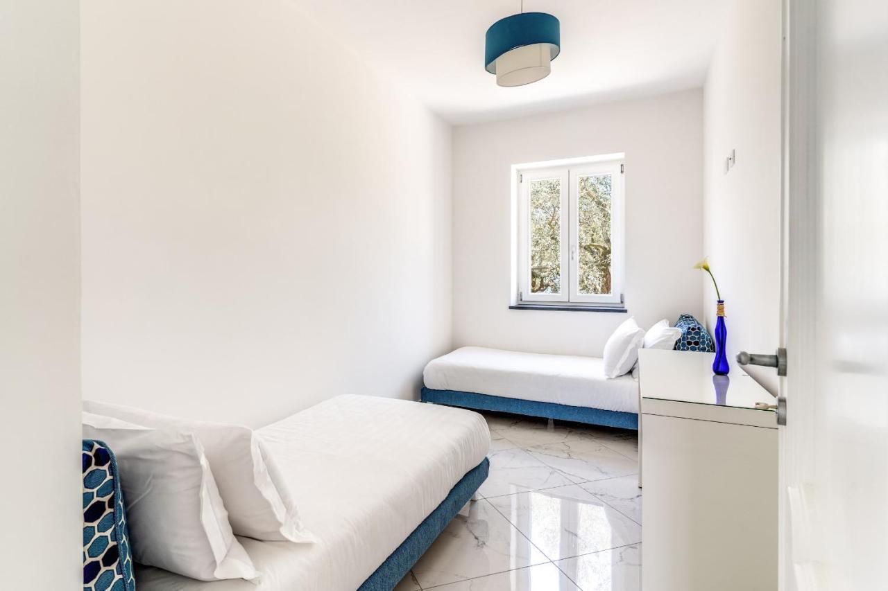 Villa Rusinella Minimalist Retreat With Sea Views Massa Lubrense Exteriör bild